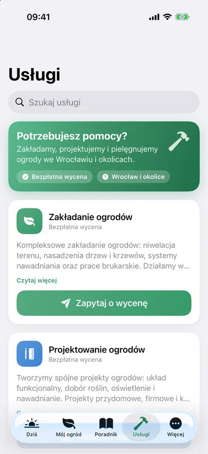 Usługi Expo Ogrody